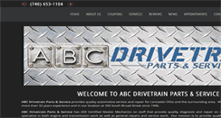 Desktop Screenshot of abcdrivetrain.com